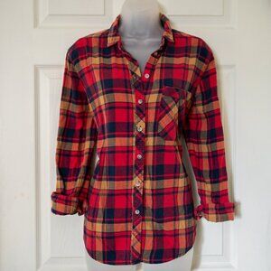 Urban Outfitters BDG Women's Flannel Button Up Plaid Shirt